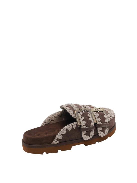 26SS 모우 뮬/슬리퍼 631003ADPBRO Brown - MOU
