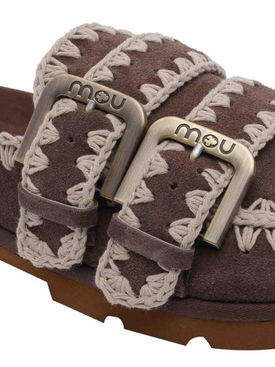 26SS 모우 뮬/슬리퍼 631003ADPBRO Brown - MOU