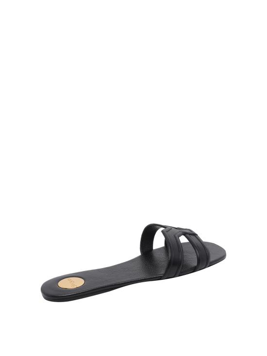26SS 생로랑 뮬/슬리퍼 86185325V001000 Black - SAINT LAURENT