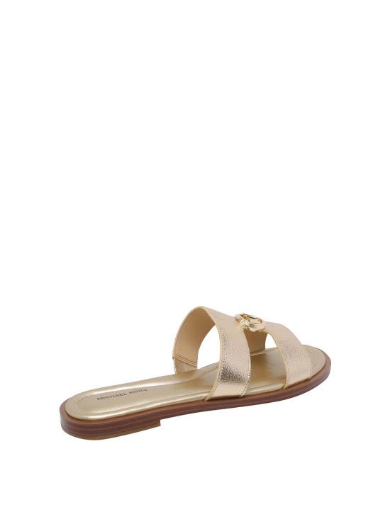 26SS 마이클 코어스 뮬/슬리퍼 40S6ERFS2M740 Gold - MICHAEL KORS