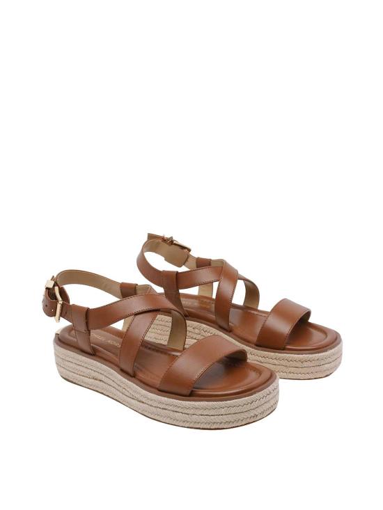 26SS 마이클 코어스 샌들 40S5LYFS1L230 Brown - MICHAEL KORS