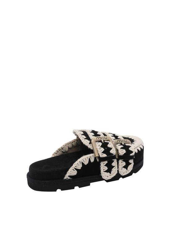 26SS 모우 뮬/슬리퍼 631003ABKWH Black - MOU