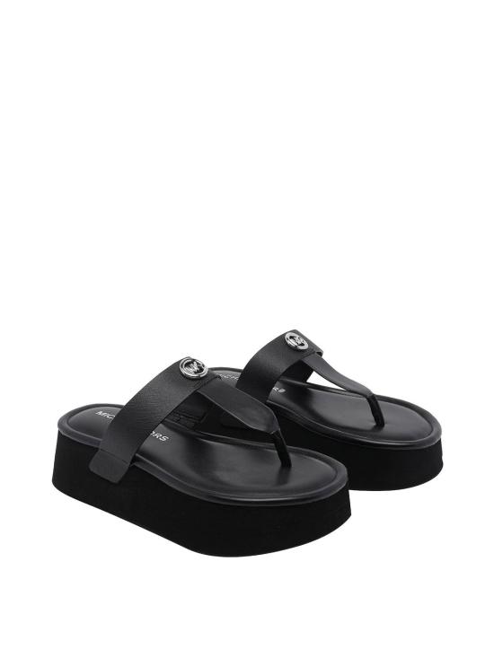 26SS 마이클 코어스 뮬/슬리퍼 40S6KOFA1L001 Black - MICHAEL KORS