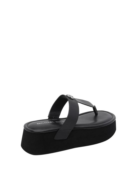 26SS 마이클 코어스 뮬/슬리퍼 40S6KOFA1L001 Black - MICHAEL KORS