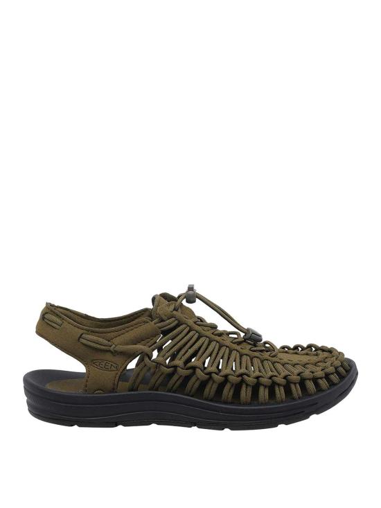 26SS 킨 샌들 1023381DARKOLIVEBLACK Green