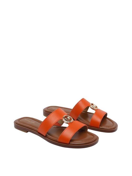 26SS 마이클 코어스 뮬/슬리퍼 40S6ERFS2L835 Orange - MICHAEL KORS