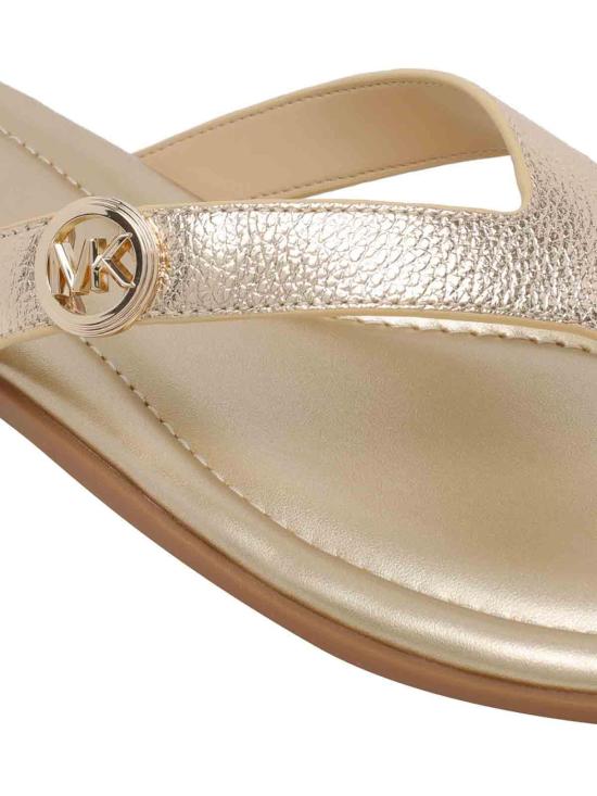 26SS 마이클 코어스 뮬/슬리퍼 40S6ERFS1M740 Gold - MICHAEL KORS
