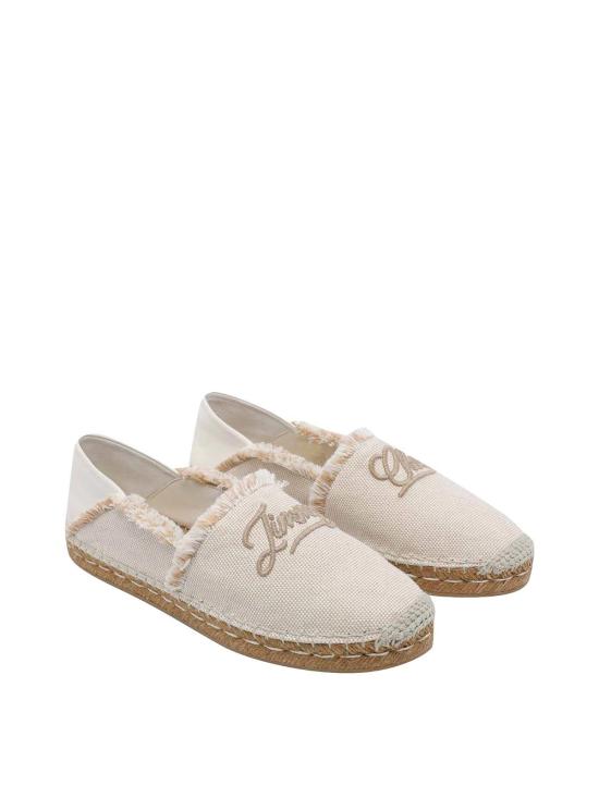 26SS 지미추 스니커즈 AVIFLATEIKALMONDMIXCAPPUCCINO White - JIMMY CHOO