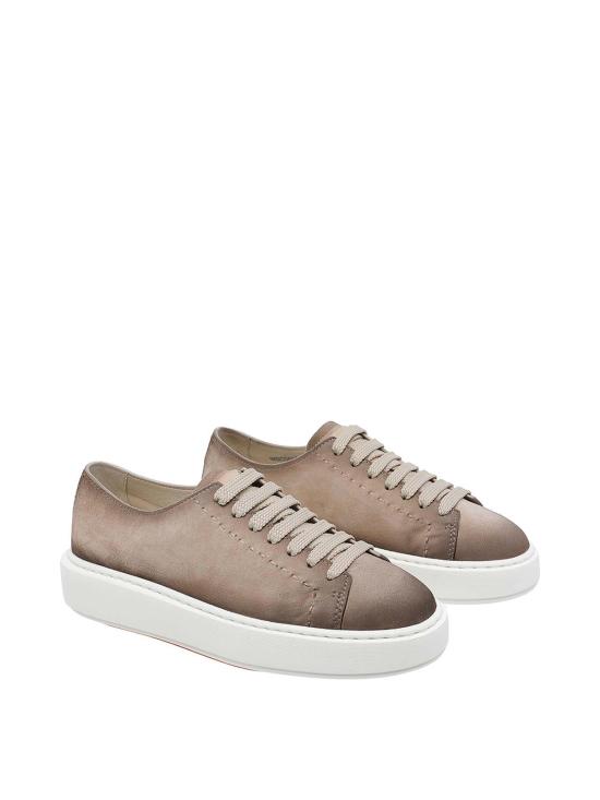 26SS 산토니 스니커즈 WBCD61355BARTEYAE40 Beige - SANTONI