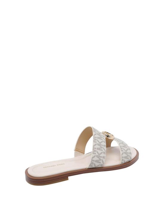 26SS 마이클 코어스 뮬/슬리퍼 40S6ERFS2B150 White - MICHAEL KORS