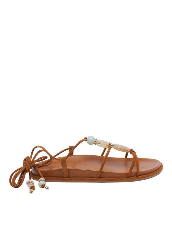26SS 스튜어트 와이츠먼 샌들 SN694MAJORCAWRAPSUEYVY Brown