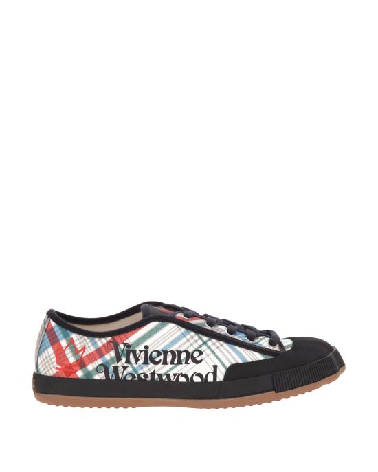 비비안웨스트우드 애니멀 짐 로우탑 스니커즈 75020057M W00N8 O301 madras check MULTICOLOR