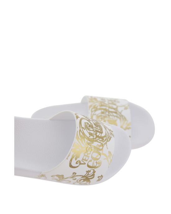  베르사체 뮬/슬리퍼 76VA3SQ3 ZS365 G03 White Gold BIANCO MULTI - VERSACE