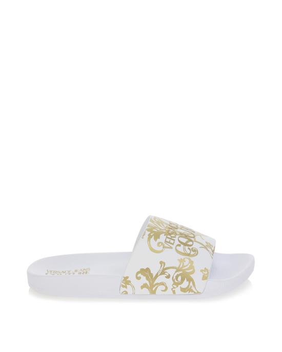  베르사체 뮬/슬리퍼 76VA3SQ3 ZS365 G03 White Gold BIANCO MULTI