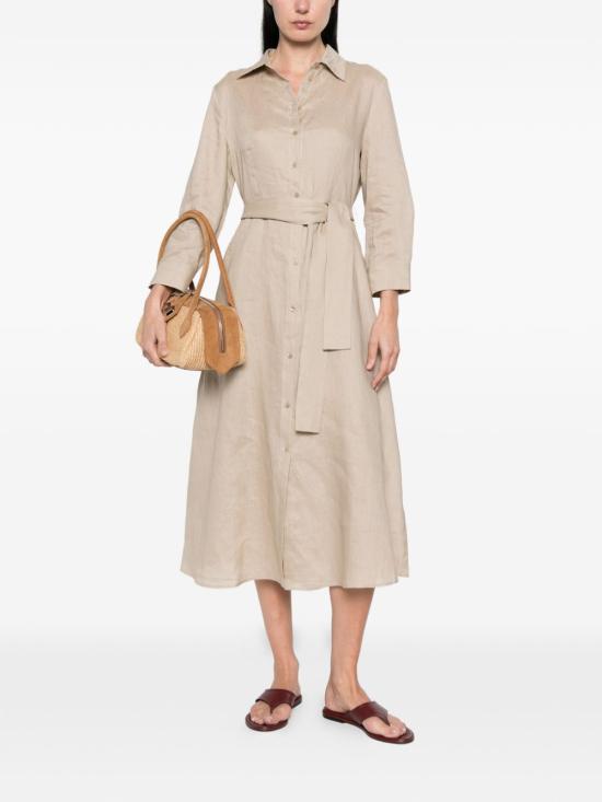 26SS 페니 블랙 미디 원피스 2611221243270 002 Beige - PENNYBLACK