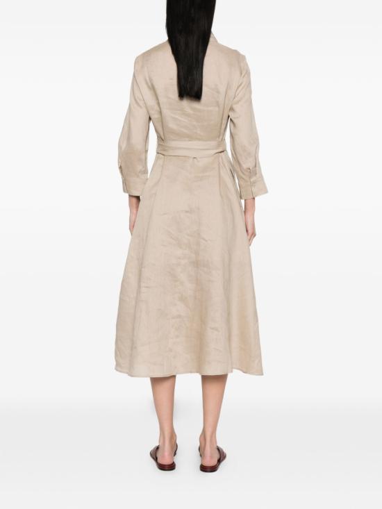 26SS 페니 블랙 미디 원피스 2611221243270 002 Beige - PENNYBLACK
