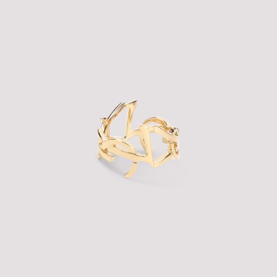 26SS 생로랑 반지 823669Y15008030 Gold - SAINT LAURENT