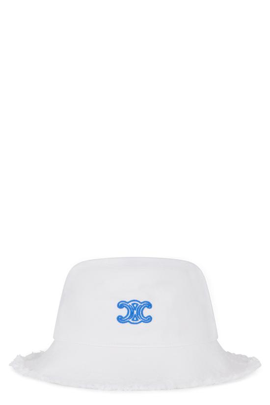 26SS 셀린느 버킷햇 AA0JF2U7401BC White