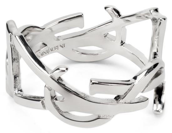 26SS 생로랑 반지 823669Y15008126 Silver - SAINT LAURENT