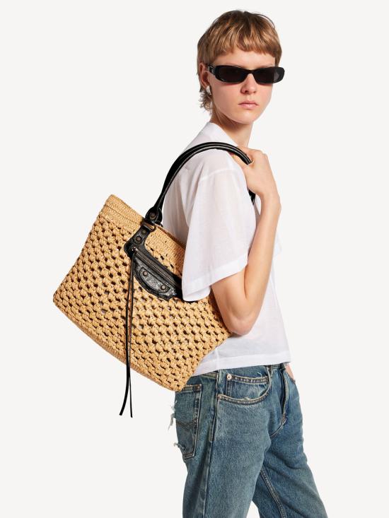 26SS 발렌시아가 토트백 8665012ACGC9260 Beige - BALENCIAGA