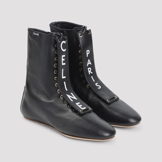 26SS 셀린느 발레 하이 레이스업 부츠 366535272C 38NO BLACK - CELINE