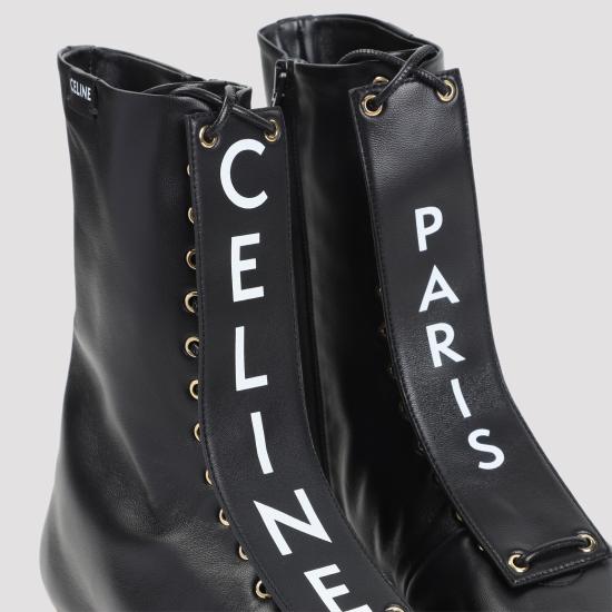 26SS 셀린느 발레 하이 레이스업 부츠 366535272C 38NO BLACK - CELINE