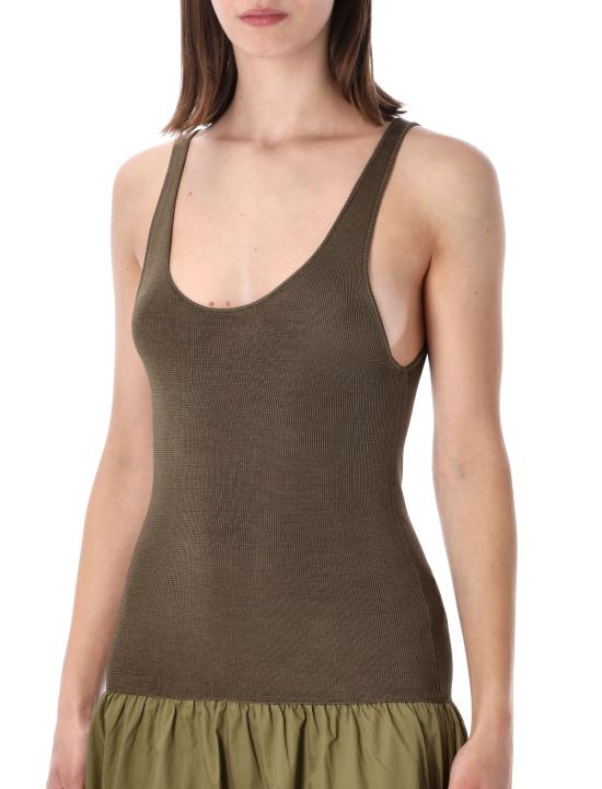 26SS 더프랭키샵 롱 원피스 MDFS21853408 OLIVE - THE FRANKIE SHOP