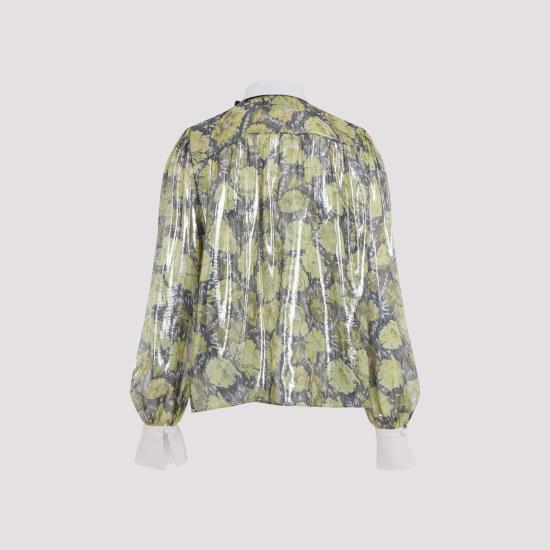 26SS 발렌티노 가라바니 블라우스 8B0AB8F6A63 4K1 GREEN - VALENTINO GARAVANI