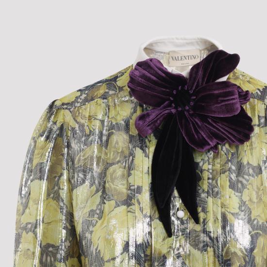 26SS 발렌티노 가라바니 블라우스 8B0AB8F6A63 4K1 GREEN - VALENTINO GARAVANI