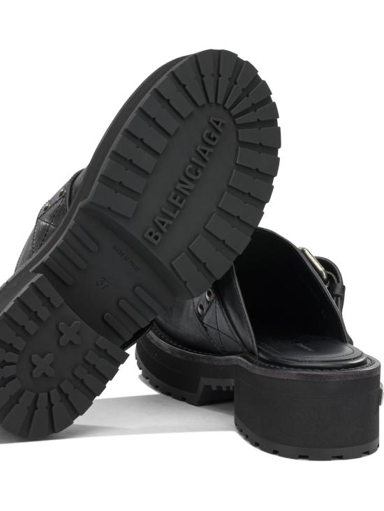 26SS 발렌시아가 뮬/슬리퍼 866571 WBEQ4 1081 BLACK DOM - BALENCIAGA