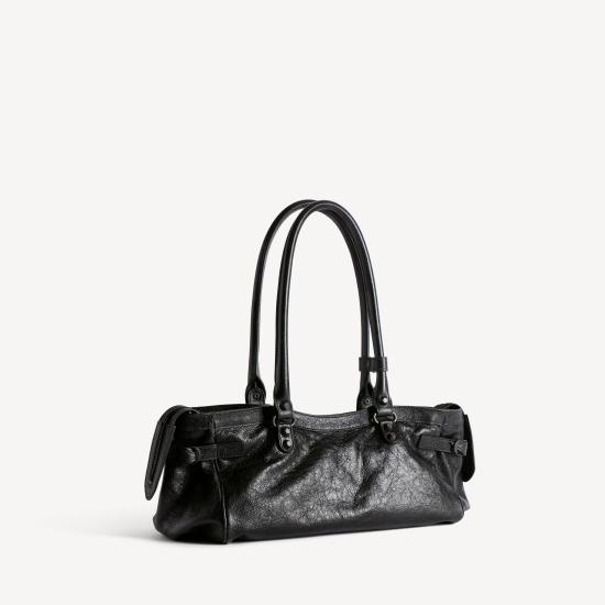 26FW 발렌시아가 르 시티 백 867667 2ABEK 1000 BLACK DOM - BALENCIAGA