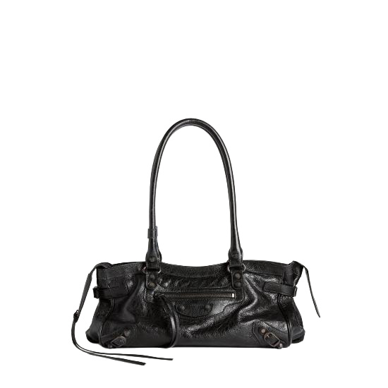 26FW 발렌시아가 르 시티 백 867667 2ABEK 1000 BLACK DOM