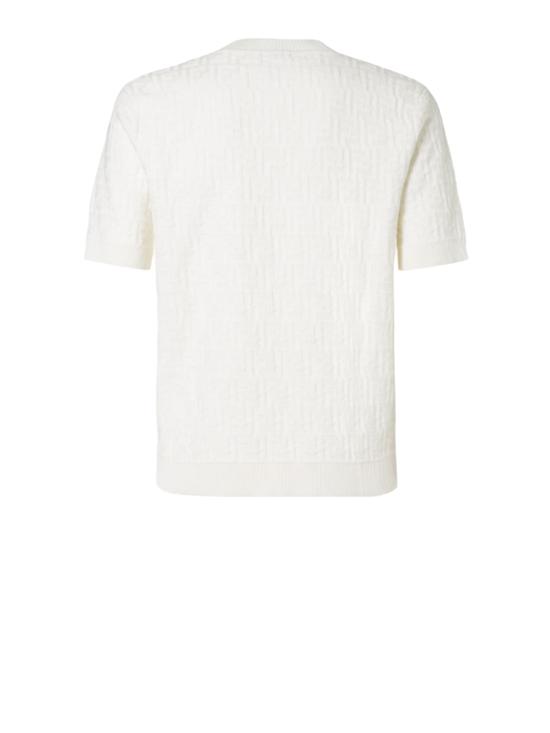 26SS 펜디 FF 코튼 스웨터 FZX051 AUW0F0QA0 White - FENDI