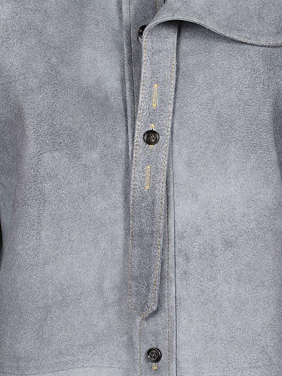 26SS 보테가베네타 데님 셔츠 859914 V66X04690 Blue - BOTTEGA VENETA