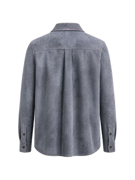 26SS 보테가베네타 데님 셔츠 859914 V66X04690 Blue - BOTTEGA VENETA