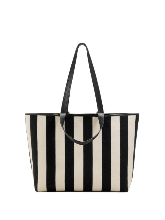 26SS 아미 드 꾀르 쇼퍼 백 ULL733 AW0026 1360 BLANC CREME NOIR - AMI