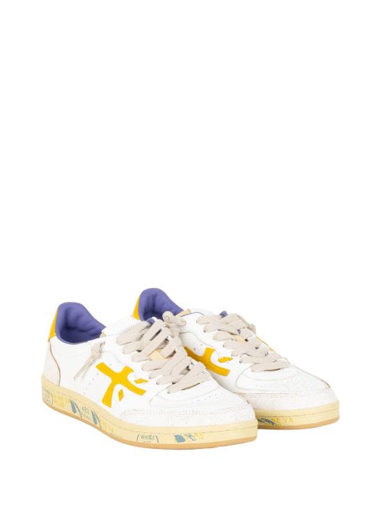 26SS 프리미아타 BSKT 바스켓 클레이 스니커즈 BSKT CLAY 8161 BIANCO GIALLO - PREMIATA
