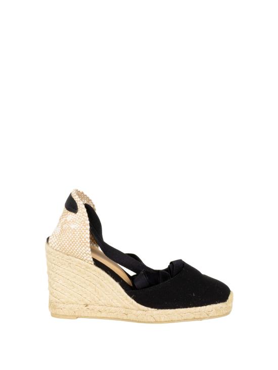 26SS 까스따네르 샌들 CARINA 8 001 CANVASNEGRO Negro