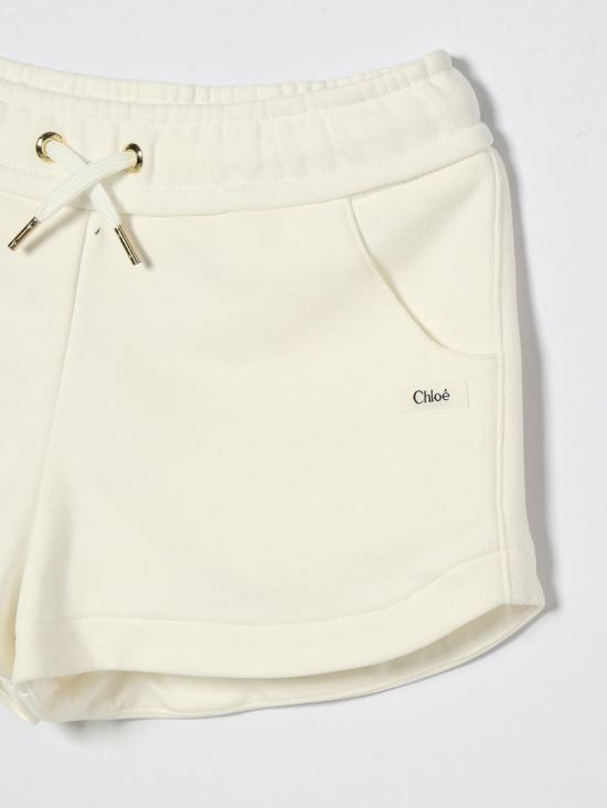 26SS [키즈] 끌로에 쇼츠/버뮤다 C20846 117 White - CHLOE