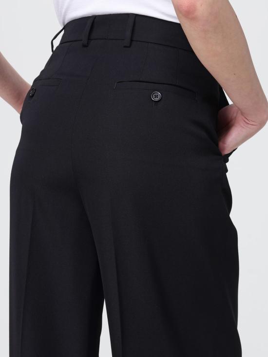 26SS 돌체앤가바나 울 개버딘 트라우저 FTBM0TFU2OW N0000 Black - DOLCE & GABBANA