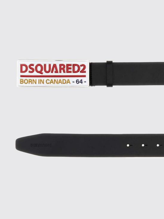26SS 디스퀘어드2 가죽 벨트 BEM071112900001 2124 Black - DSQUARED2
