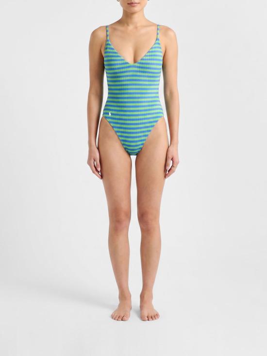 26SS 폴로 랄프로렌 원피스 수영복 21605414 COLBYBLUERIVIERAGREEN Multicolor