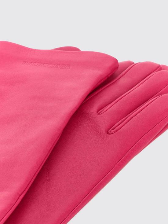 26SS 발렌시아가 장갑 8715814G3B7 5504 Burgundy - BALENCIAGA
