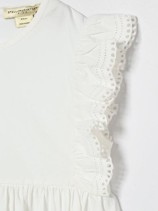 26SS [키즈] 스텔라 맥카트니 티셔츠 TY5B32Z3459 100 White - STELLA MCCARTNEY