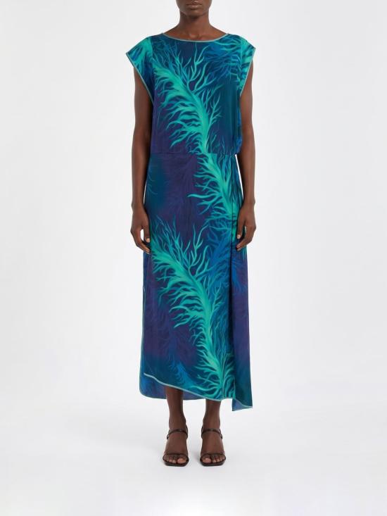 26SS 폴 레스트레스 슬리퍼스 롱 원피스 AB000881TE00888 187 Blue