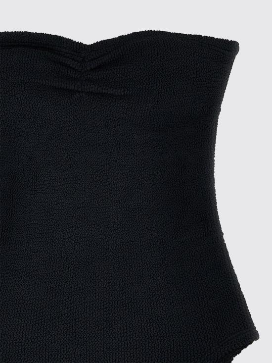 26SS 훈자 지 원피스 수영복 BROOKESWIM Black - HUNZA G