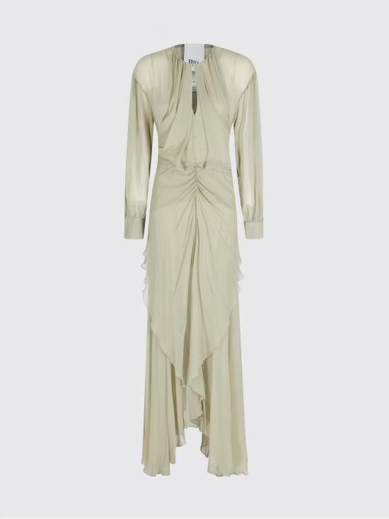 26SS 에리카 카발리니 롱 원피스 P6SU01 W92 Green - ERIKA CAVALLINI