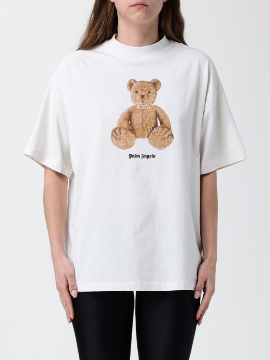 26SS 팜앤젤스 반팔 티셔츠 PWAA07BS26JER005 0360 White