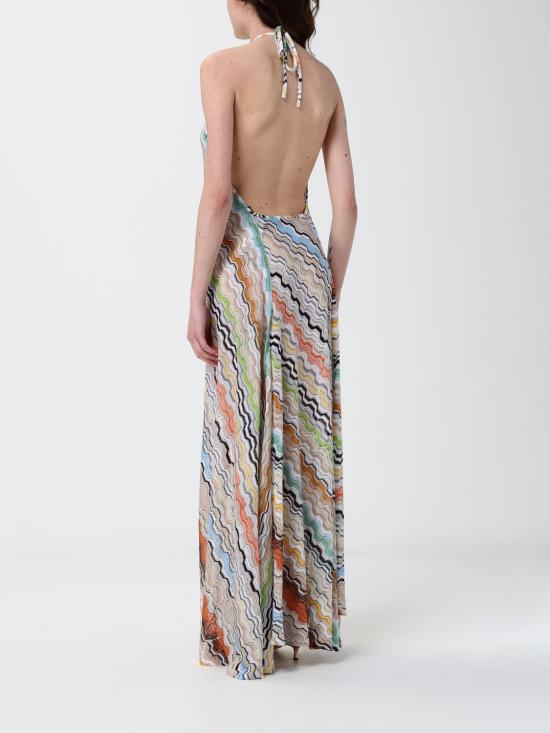 26SS 미소니 롱 원피스 MC26SQ0FBR015E SMSNP Multicolor - MISSONI