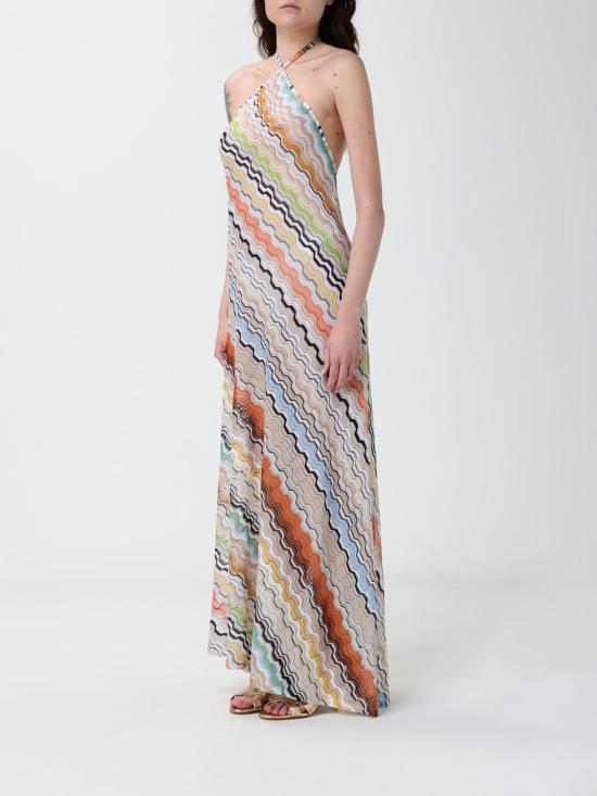 26SS 미소니 롱 원피스 MC26SQ0FBR015E SMSNP Multicolor - MISSONI